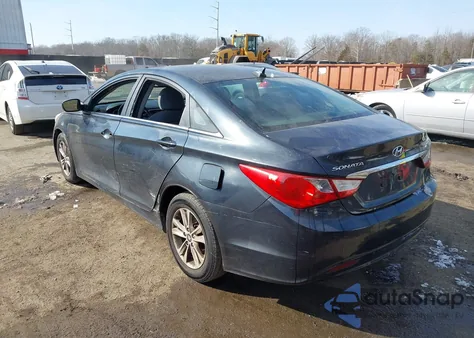 2011 Hyundai Sonata Gls из США, поврежденный, VIN 5NPEB4AC3BH139190